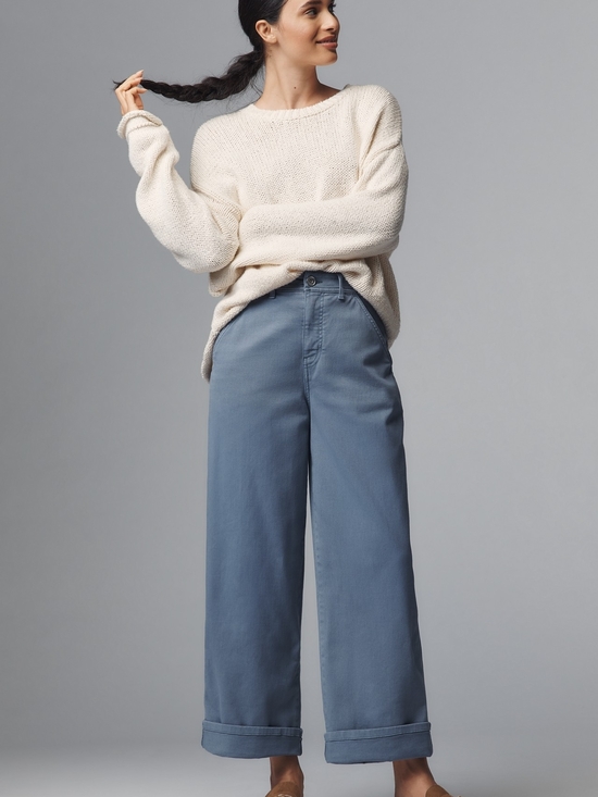 Pilcro Denim - Anthropologie Pilcro The Mason Relaxed Gaucho Pants